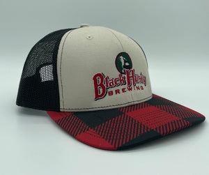 Buffalo Plaid Trucker Hat