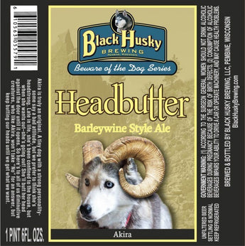 Black Husky Headbutter Barleywine