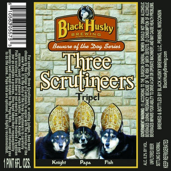 Black Husky Three Scrutineers Belgian Tripel