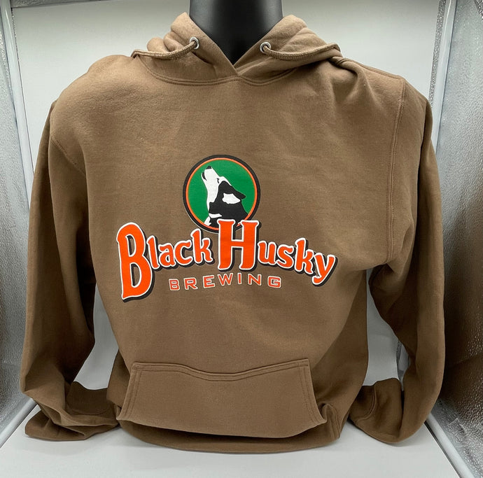 Brown Logo Hoodie