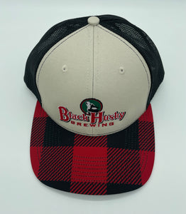 Buffalo Plaid Trucker Hat
